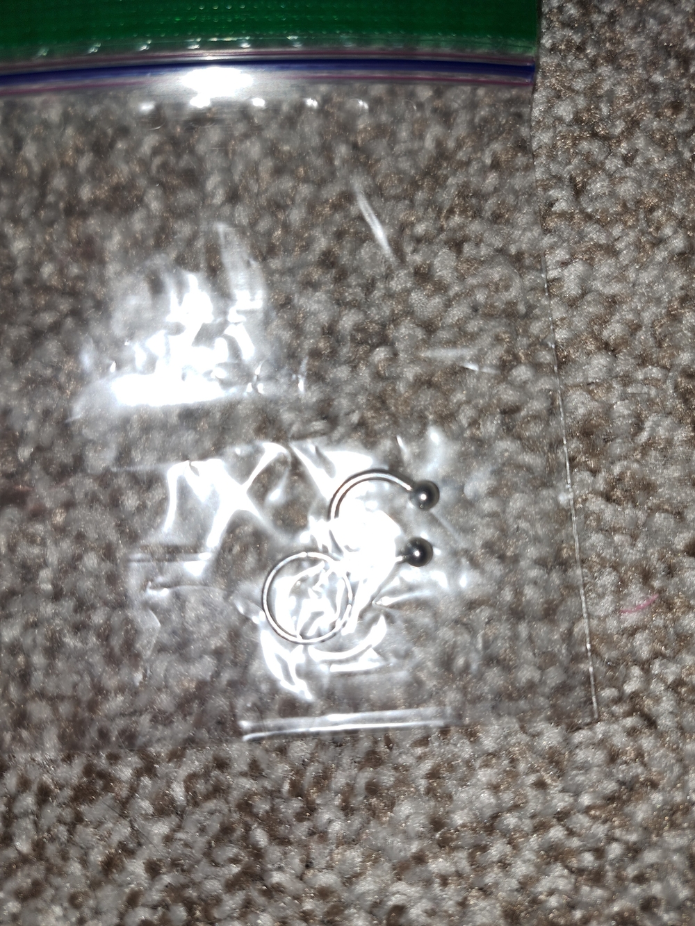 Sterling Silver Nose Rings - 2 Pack